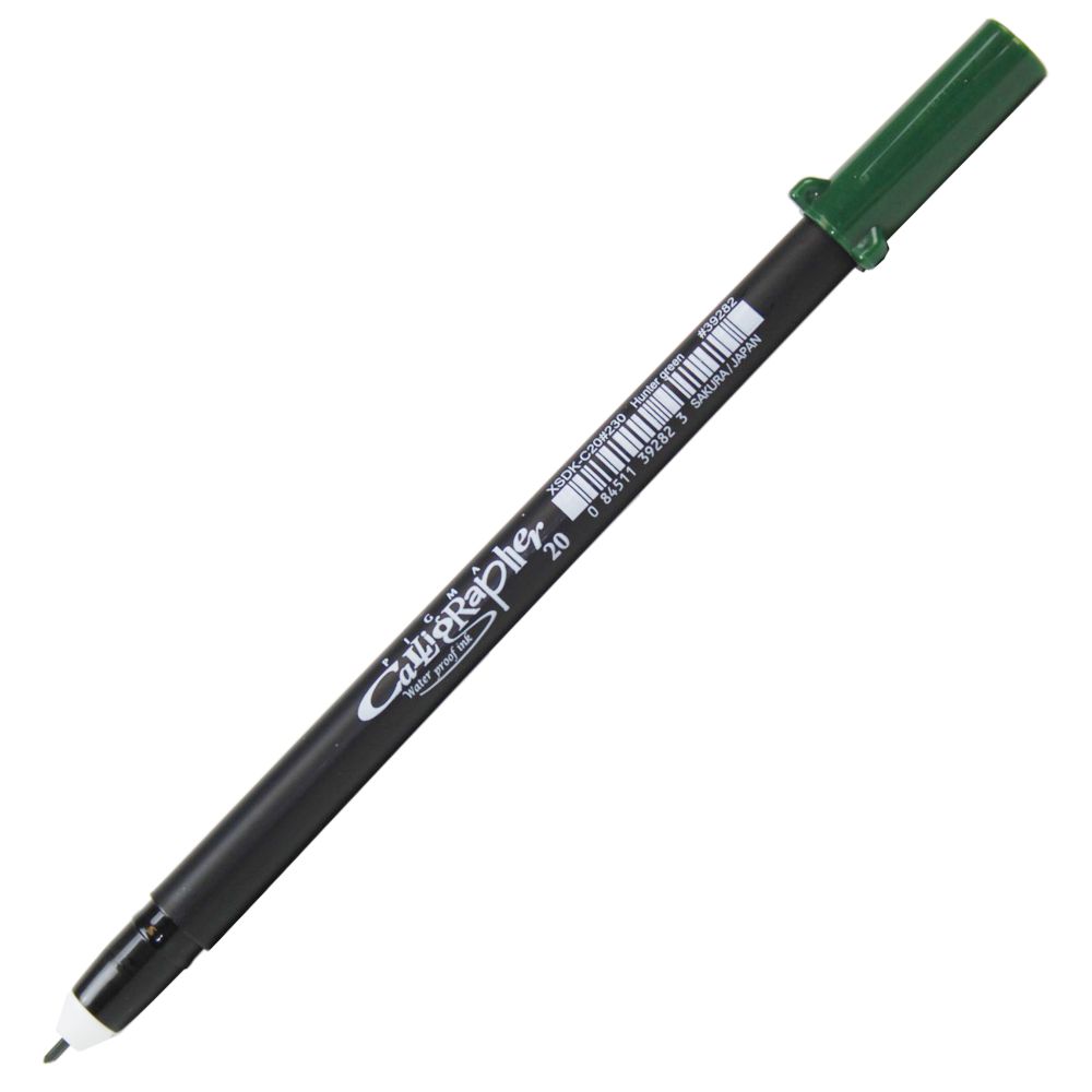 Caneta Pigma Calligrapher 20 Sakura Hunter Green